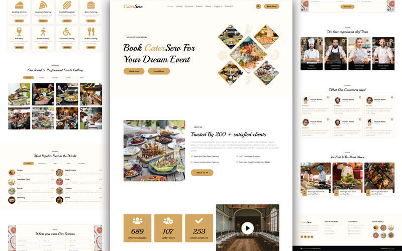 catering-services-website-template